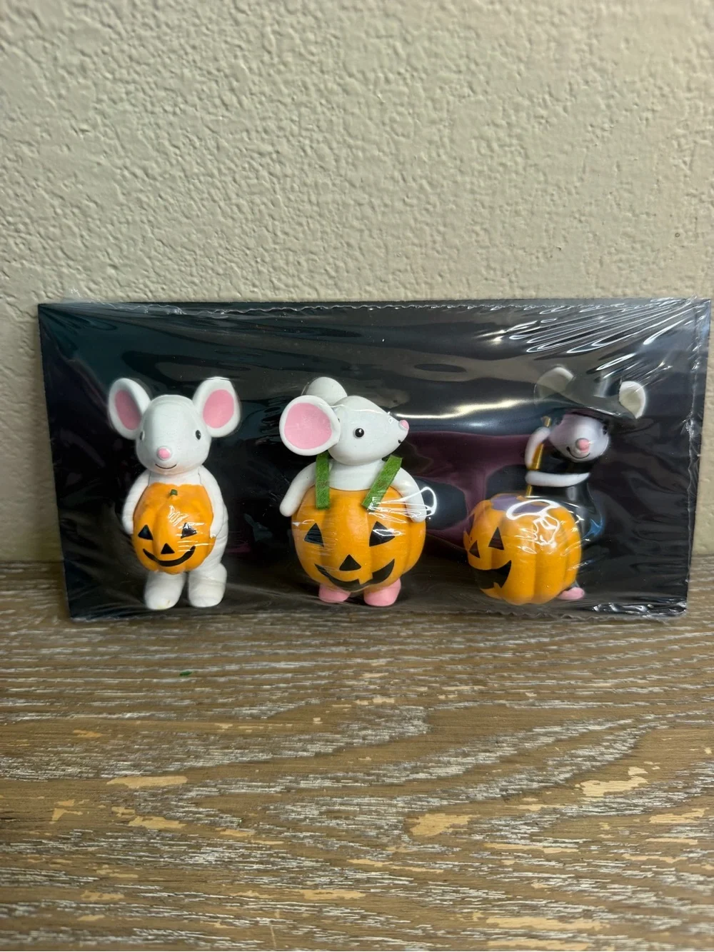 Target Bullseye halloween 3pc. Mice Figurals